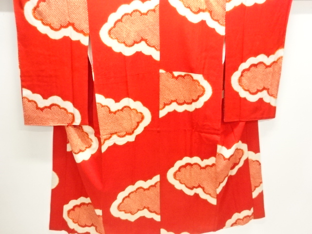 Japanese Kimono / Chirimen Kinsha Silk